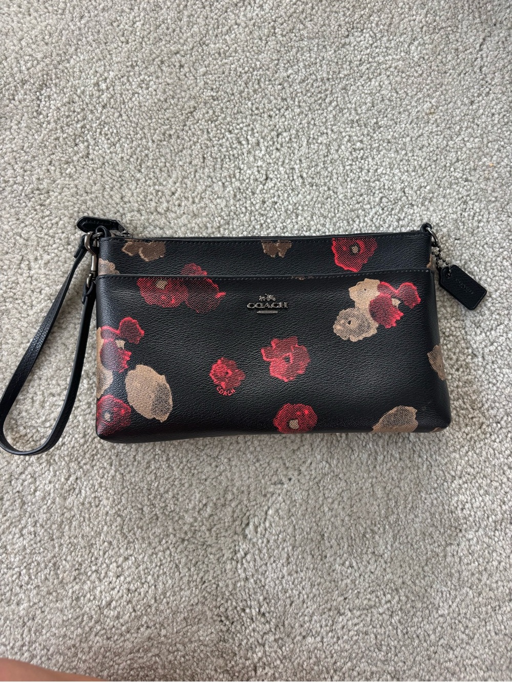 Coach Halftone Floral leather Wrislet